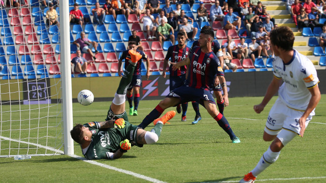 goal Santiago Colombato
Crotone 22-09-2018 4 giornata di campionato Serie B 2018/2019 Crotone / Hellas Verona
Foto Alberto Mariani SilPress