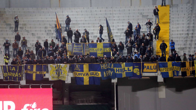 Tifosi in trasferta a Ascoli
Ascoli 30 -10-2018 10 giornata di campionato Serie B 2018/2019
Ascoli / Hellas Verona
Foto Alberto Mariani SilPress