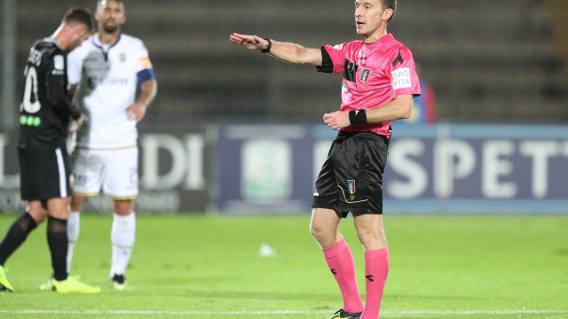 ASCOLI-HELLAS VERONA 30-10-2018 MARCO SERRA ARBITRO. ALBERTO MARIANI/SILPRESS