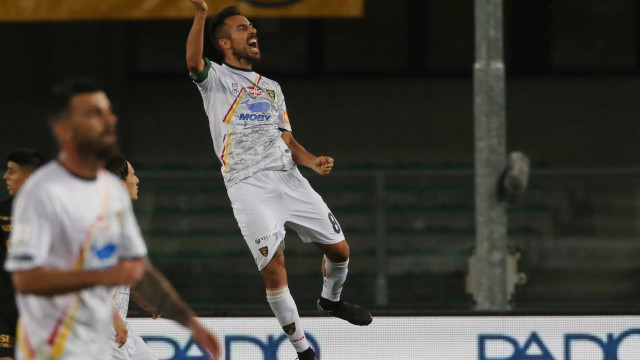 Esultanza goal 2-0
Verona 05-10-2018 Stadio Bertegodi 7 giornata di campionato Serie B 2018/2019
Hellas Verona / Lecce
Foto Alberto Mariani SilPress