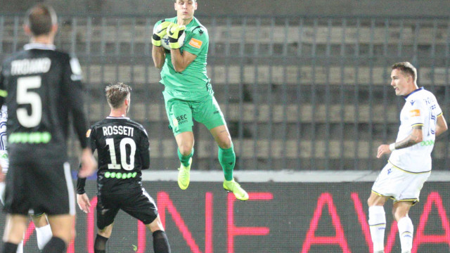 ASCOLI-HELLAS VERONA 30-10-2018 MARCO SILVESTRI. ALBERTO MARIANI/SILPRESS