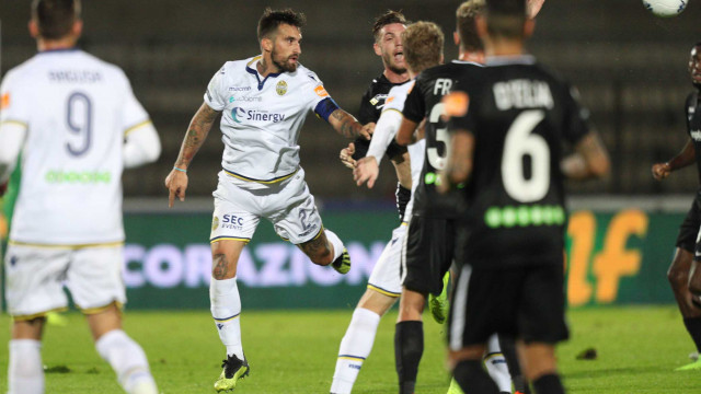 ASCOLI-HELLAS VERONA 30-10-2018 ANTONIO CARACCIOLO. ALBERTO MARIANI/SILPRESS