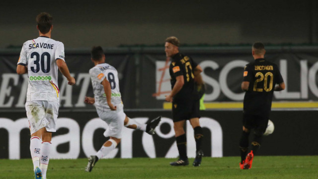 goal 2-0
Verona 05-10-2018 Stadio Bertegodi 7 giornata di campionato Serie B 2018/2019
Hellas Verona / Lecce
Foto Alberto Mariani SilPress