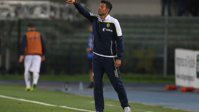 Fabio Grosso allenatore Hellas Verona
Verona 05-10-2018 Stadio Bertegodi 7 giornata di campionato Serie B 2018/2019
Hellas Verona / Lecce
Foto Alberto Mariani SilPress