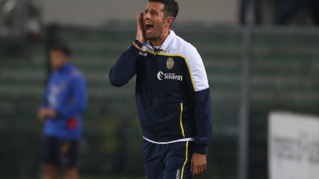 Fabio Grosso allenatore Hellas Verona
Verona 05-10-2018 Stadio Bertegodi 7 giornata di campionato Serie B 2018/2019
Hellas Verona / Lecce
Foto Alberto Mariani SilPress
