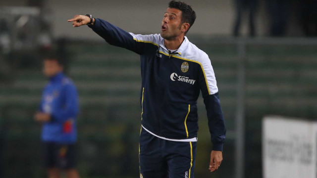 Fabio Grosso allenatore Hellas Verona
Verona 05-10-2018 Stadio Bertegodi 7 giornata di campionato Serie B 2018/2019
Hellas Verona / Lecce
Foto Alberto Mariani SilPress