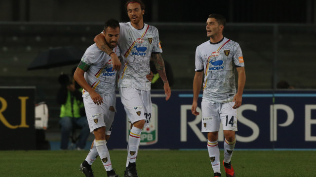 Esultanza goal 1-0
Verona 05-10-2018 Stadio Bertegodi 7 giornata di campionato Serie B 2018/2019
Hellas Verona / Lecce
Foto Alberto Mariani SilPress