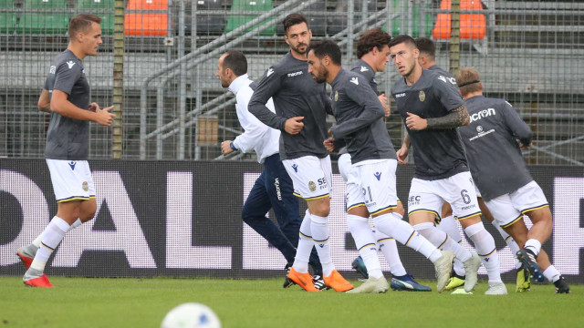 RISCALDAMENTO
Venezia 21-10-2018 Stadio 9 giornata di campionato Serie B 2018/2019
Venezia / Hellas Verona
Foto Alberto Mariani SilPress