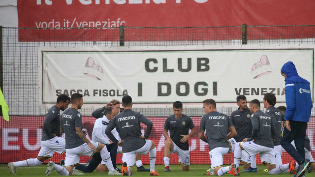 RISCALDAMENTO
Venezia 21-10-2018 Stadio 9 giornata di campionato Serie B 2018/2019
Venezia / Hellas Verona
Foto Alberto Mariani SilPress