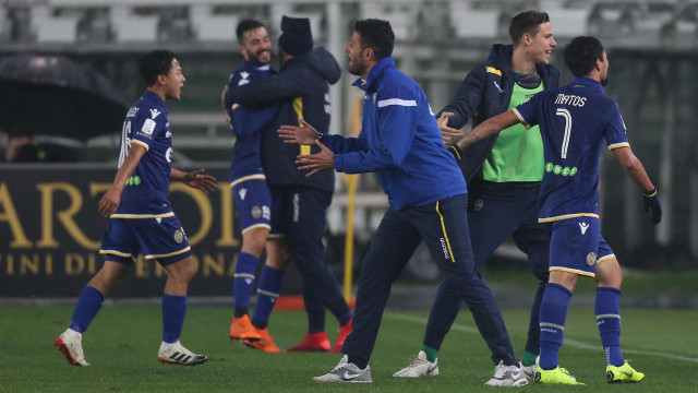 ESULTANZA SAMUEL DI CARMINE goal 1-0
VERONA 23 -11-201813 giornata di campionato Serie B 2018/2019
Hellas Verona / Palermo
Foto Alberto Mariani SilPress