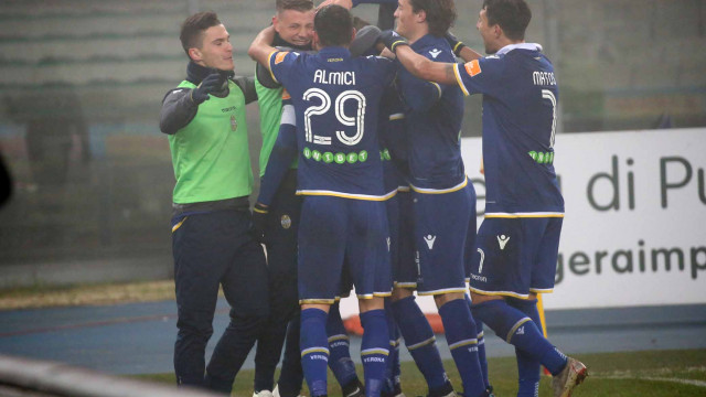 GIANPAOLO PAZZINI ESULTANZA
Verona 27 -12-2018. campionato Serie B 18 Giornata 2018 / 2019
Hellas Verona / Cittadella
Foto Alberto Mariani SilPress