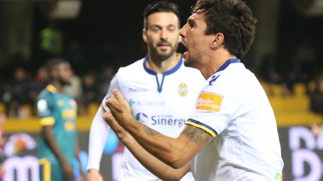 BENEVENTO-VERONA 09-12-2018 ESULTANZA DI RYDER MATOS. ALBERTO MARIANI/SILPRESS