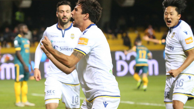 BENEVENTO-VERONA 09-12-2018 ESULTANZA DI RYDER MATOS. ALBERTO MARIANI/SILPRESS