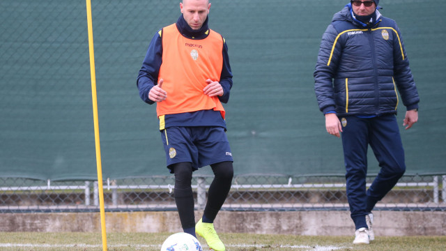 VERONA23-01-2019 PRIMO ALLENAMENTO DI ANTONIO DI GAUDIO. SILPRESS