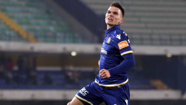 HELLAS VERONA-COSENZA 28-01-2019. ESULTANZA DI LUBOMIR TUPTA. SILPRESS