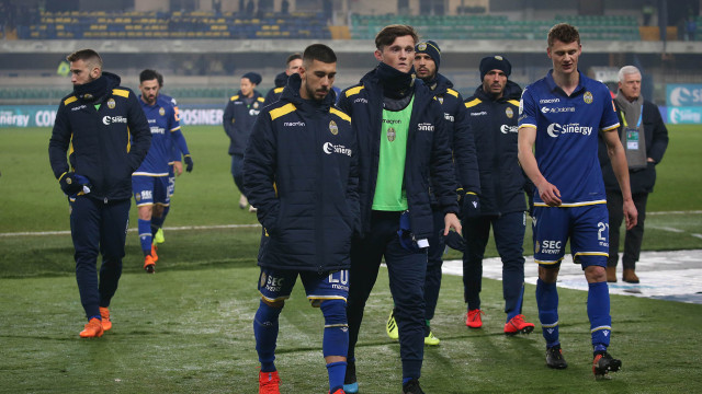HELLAS VERONA-COSENZA 28-01-2019. DELUSIONE A FINE PARTITA. SILPRESS