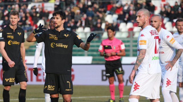 20-01-2019.SERIE B.PADOVA-VERONA.RYDER MATOS SANTOS PINTOS IN AZIONE.SILPRESS