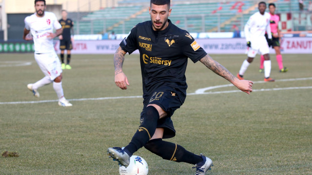 20-01-2019.SERIE B.PADOVA-VERONA.MATTIA ZACCAGNI IN AZIONE.SILPRESS