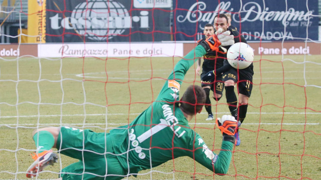20-01-2019.SERIE B.PADOVA-VERONA.GIAMPAOLO PAZZINI IN AZIONE.SILPRESS