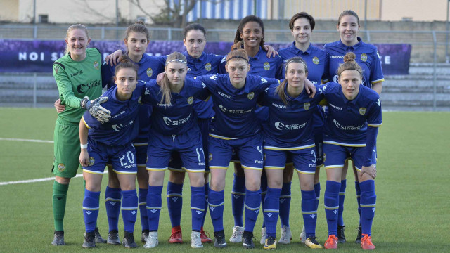 FIORENTINA WOMEN-HELLAS VERONA 20-02-2019. SQUADRA HELLAS VERONA WOMEN. GALASSI SILVANO/SILPRESS