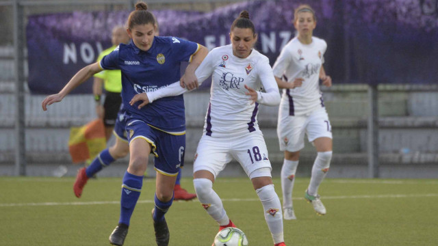 FIORENTINA WOMEN-HELLAS VERONA 20-02-2019. BIANCA BARDIN E SOFIA KONGOULI. GALASSI SILVANO/SILPRESS