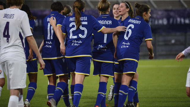 FIORENTINA WOMEN-HELLAS VERONA 20-02-2019 ESULTANZA DI SARA BALDI. GALASSI SILVANO/SILPRESS