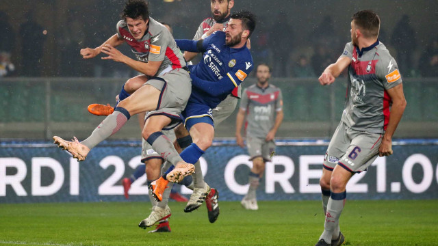 HELLAS VERONA - CROTONE 10-02-2019. SAMUEL DI CARMINE. SILPRESS