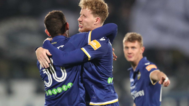 SPEZIA-HELLAS VERONA 17-02-2019 ESULANZA DI SAMUEL GUSTAFSON. SILPRESS