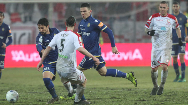 CARPI-VERONA 02-02-2019 LUBOMIR TUPTA E RYDER MATOS . SILPRESS