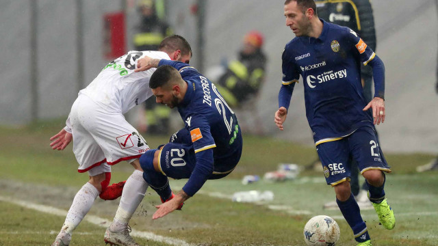 CARPI-VERONA 02-02-2019 MATTIA ZACCAGNI E ANTONIO DI GAUDIO. SILPRESS