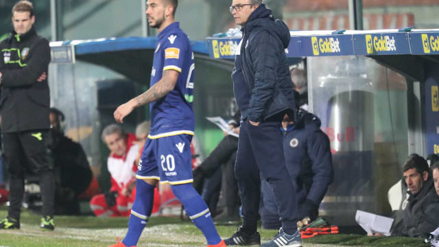 SPEZIA-HELLAS VERONA 17-02-2019 MATTIA ZACCAGNI E PASQUALE MARINO. SILPRESS