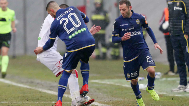 CARPI-VERONA 02-02-2019 MATIA ZACCAGNE E ANTONIO DI GAUDIO . SILPRESS