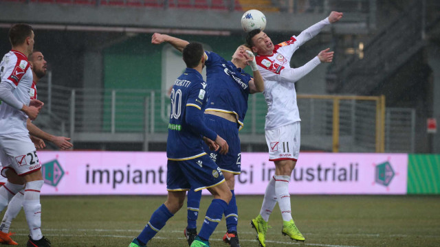 CARPI-VERONA 02-02-2019 MATTEO BIANCHETTI E DAWIDOWICZ. SILPRESS