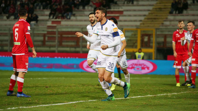 PERUGIA-HELLAS VERONA 08-03-2019 ESULTANZA DI MATTEO BIANCHETTI. SILPRESS