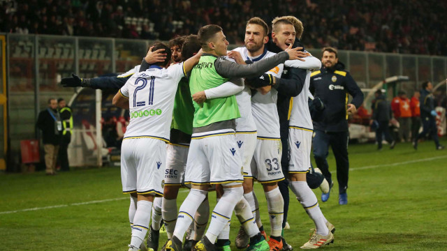 PERUGIA-HELLAS VERONA 08-03-2019 ESULTANZA DI MATTEO BIANCHETTI. SILPRESS