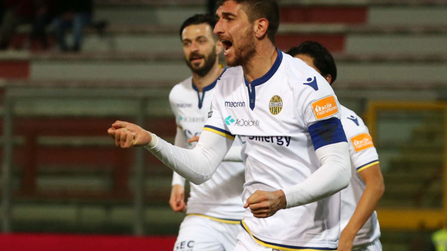 PERUGIA-HELLAS VERONA 08-03-2019 ESULTANZA DI MATTEO BIANCHETTI. SILPRESS