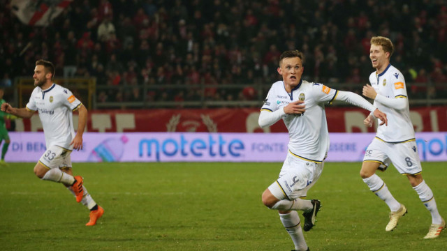 PERUGIA-HELLAS VERONA 08-03-2019 ESULTANZA DI LIAM HENDERSON. SILPRESS
