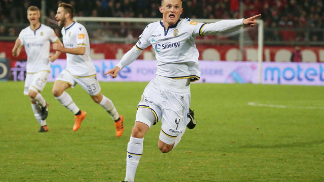 PERUGIA-HELLAS VERONA 08-03-2019 ESULTANZA DI LIAM HENDERSON. SILPRESS