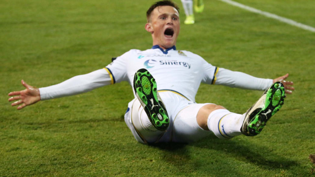 PERUGIA-HELLAS VERONA 08-03-2019 ESULTANZA DI LIAM HENDERSON. SILPRESS