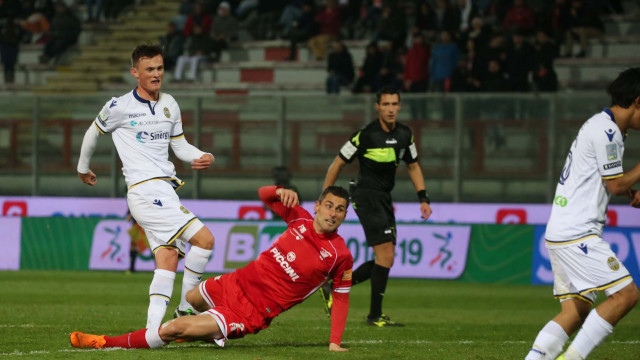 PERUGIA-HELLAS VERONA 08-03-2019 GOL DI LIAM HENDERSON. SILPRESS