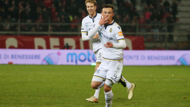 PERUGIA-HELLAS VERONA 08-03-2019 ESULTANZA DI LIAM HENDERSON. SILPRESS