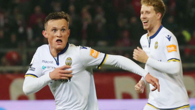 PERUGIA-HELLAS VERONA 08-03-2019 ESULTANZA DI LIAM HENDERSON. SILPRESS