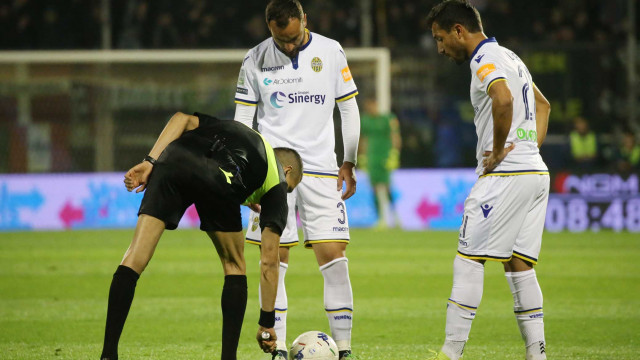 CREMONESE-VERONA 29-03-2019 KARIM LARIBI E LUIGI VITALE. SILPRESS