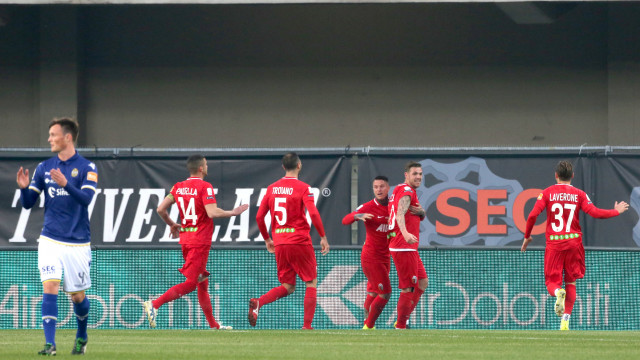 Esultanza goal 0-1 rossetti
Verona 16 -03 -2019 campionato Serie B 29 Giornata 2018 / 2019
Hellas Verona - Ascoli
Foto Alberto Mariani SilPress