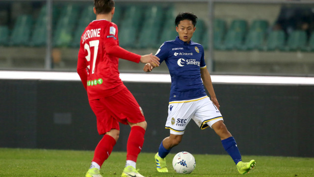 Swing woo lee
Verona 16 -03 -2019 campionato Serie B 29 Giornata 2018 / 2019
Hellas Verona - Ascoli
Foto Alberto Mariani SilPress
