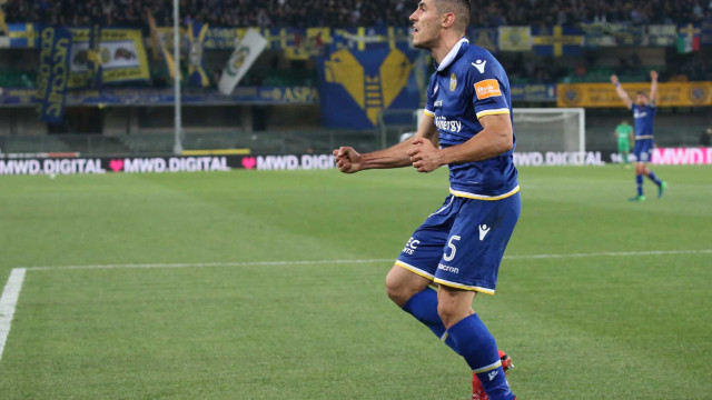 HELLAS VERONA-BRESCIA 02-04-2019 ESULTANZA DI MARCO FARAONI. SILPRESS