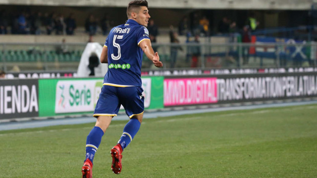 HELLAS VERONA-BRESCIA 02-04-2019 ESULTANZA DI MARCO FARAONI. SILPRESS