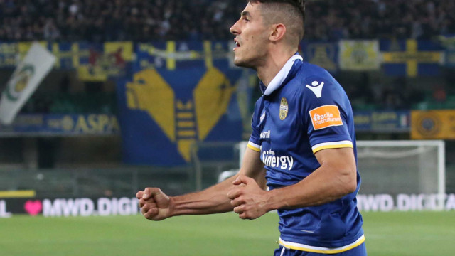 HELLAS VERONA-BRESCIA 02-04-2019 ESULTANZA DI MARCO FARAONI. SILPRESS