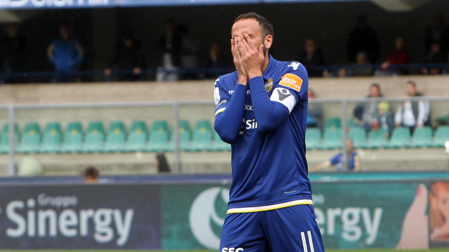 DELUSIONE HELLAS
Verona 22 / 04 /, 2019 Giornata 34 di Ritorno Campionato serie B 2018-19
HELLAS VERONA - BENEVENTO
ph Alberto Mariani / Silpress