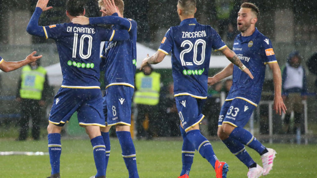 HELLAS VERONA-PERUGIA 18-05-2019 ESULTANZA DI SAMUEL DI CARMINE. SILPRESS